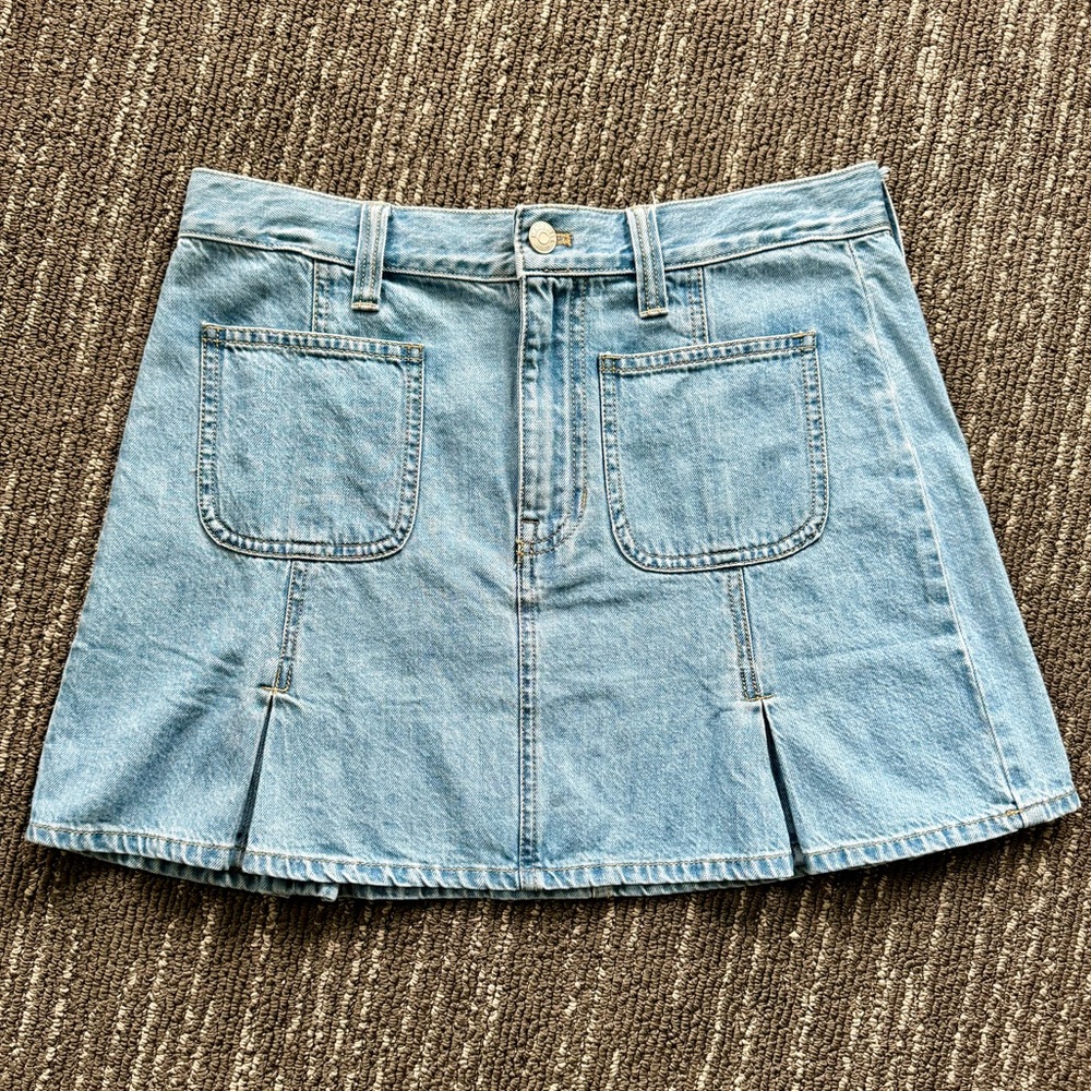 MADEWELL Women’s Denim Jean Skirt
